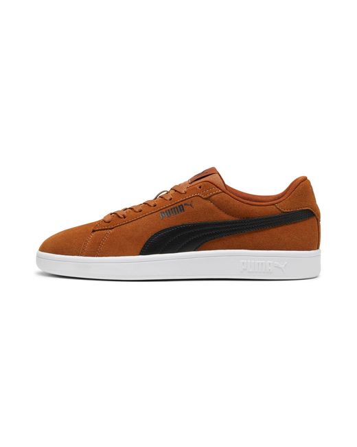 PUMA Erwachsene Smash 3.0 Sneakers 47Teak Black White Brown