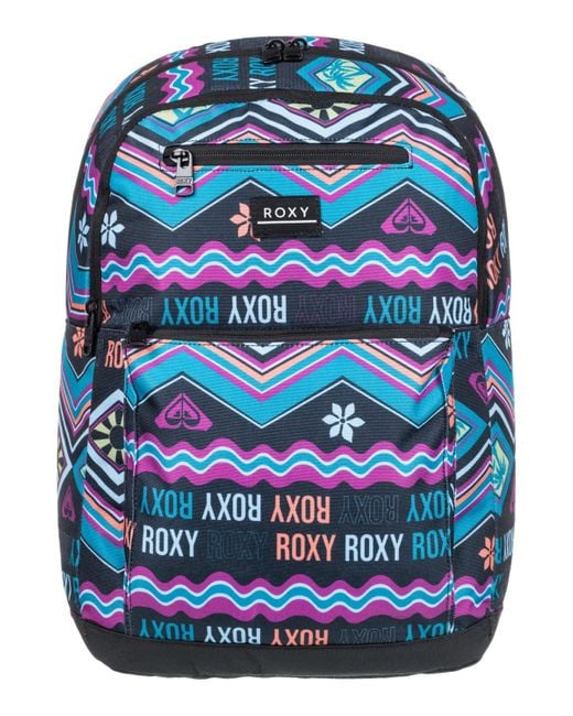 Roxy Blue Medium Backpack For
