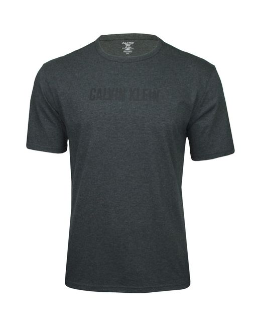 Calvin Klein Gray S 'intense Power' Lounge T-shirt for men