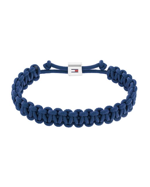 Tommy Hilfiger Jewelry Men's Nylon Rope Bracelet Navy Blue - 2790493 for Men  | Lyst UK