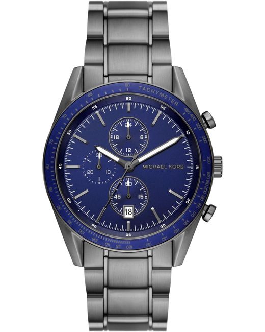 Michael Kors Blue Mk9111 - Accelerator Chronograph Stainless Steel Watch for men