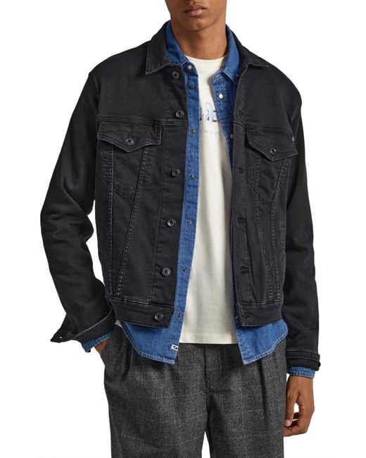 Cazadora vaquera online pepe jeans hombre