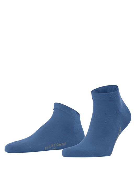 Falke Blue Cool 24/7 M Sn Cotton Low-cut Plain 1 Pair Sneaker Socks for men