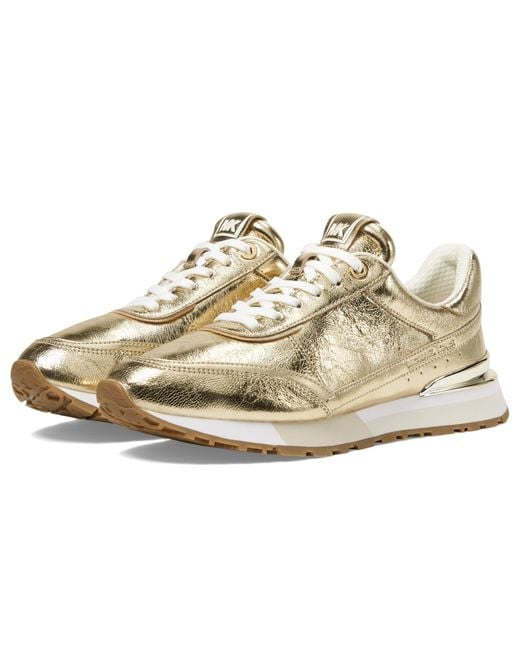 MICHAEL Michael Kors Metallic Nova Trainer (Pale) Shoes