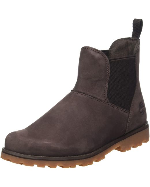 (Youth Timberland de color Brown