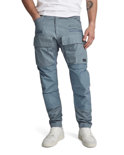 G-Star 3d Regular Tapered Cargo Pants Voor in het Blue voor heren