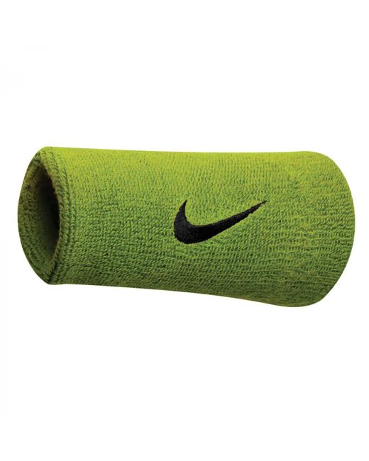 Nike Swoosh Doublewide Zweetbanden in het Green