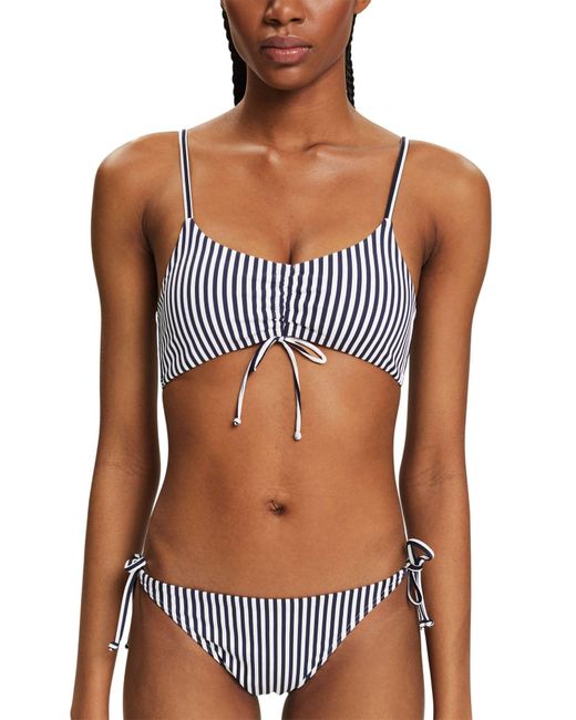 Esprit Blue Silvance Beach Ssn Npad.top Bikini