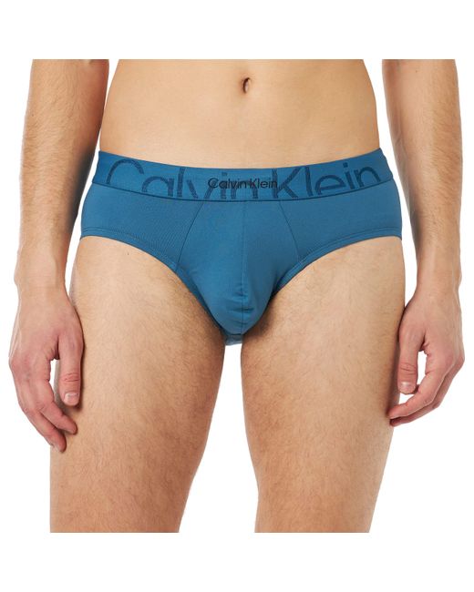 Culotte de Hanche Slip Calvin Klein pour homme en coloris Blue