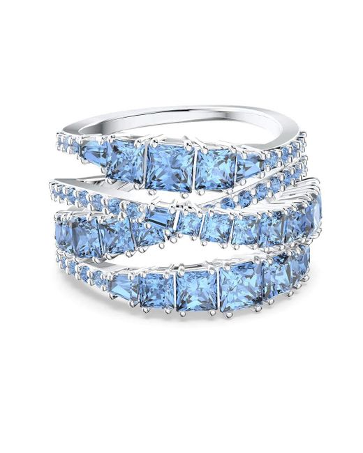 Swarovski Blue Twist Ring 5582809