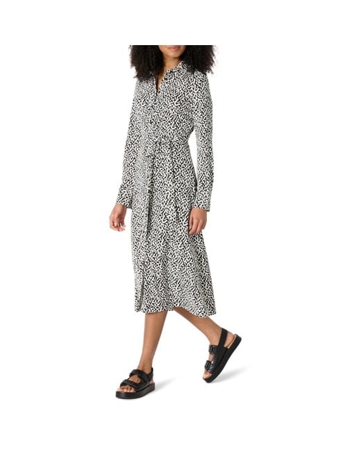 Amazon Essentials Multicolor Mittellanges Kleid Aus Mattem Jersey