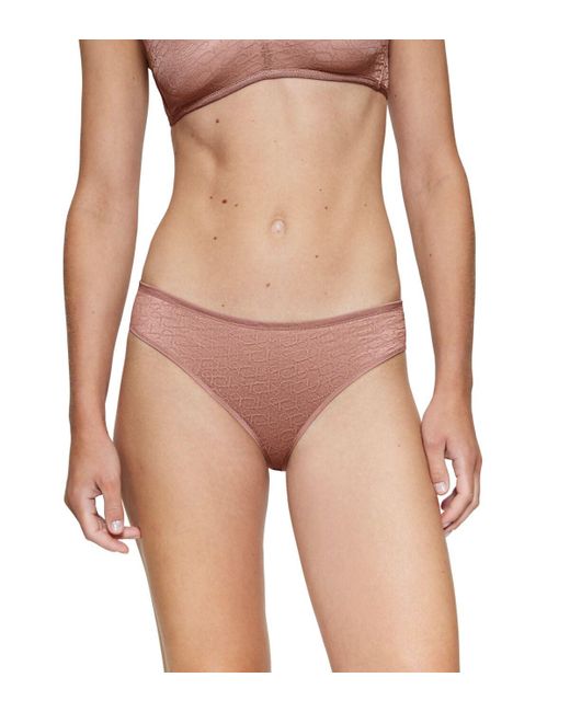 Triumph Pink S Signature Sheer Tai Ex Briefs