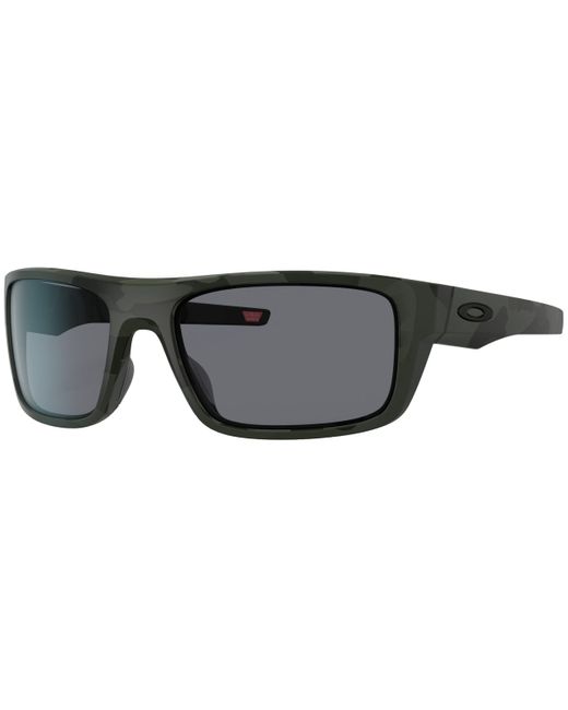 Oakley Drop Point Sunglasses Polished Black With Prizm Black Lens + Sticker for men