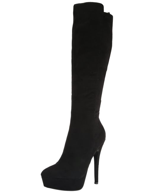Guess Cadine Over-the-knee Boot in Black | Lyst
