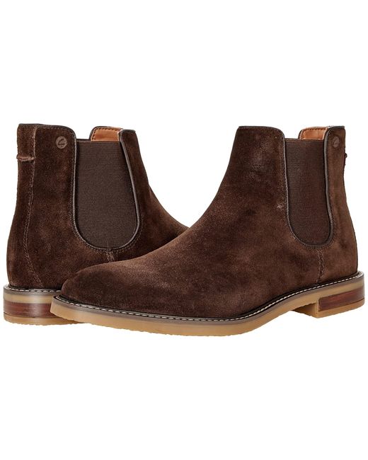 Clarks Synthetic Jaxen Chelsea Boot in Brown Suede (Brown) for Men - Save  41% | Lyst