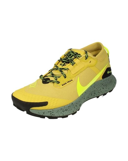 Nike Yellow Pegasus Trail 3 Gore-tex Waterproof Trainers Sneakers Trail Running Shoes Dc8793