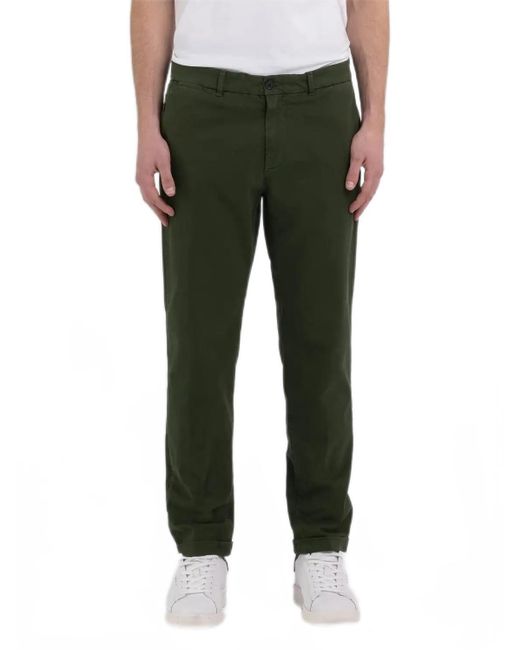 Brad Pantalons Replay en coloris Green