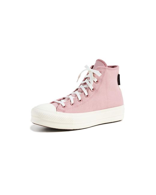 Chuck Taylor All Star Lift Platform Counter Climate Sneaker Converse en coloris White