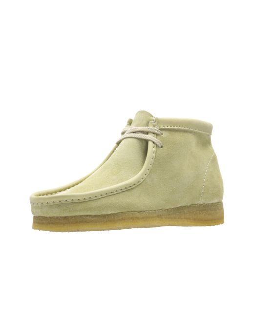 Clarks Green Wallabee Boot Ankle
