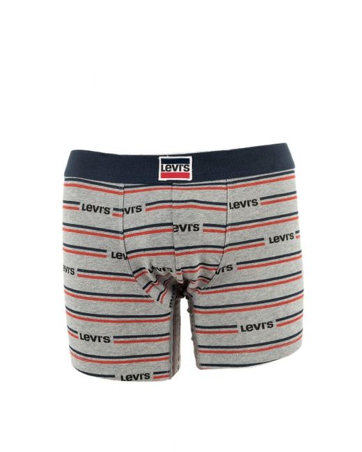 Sportswear Organic Cotton Boxer Briefs 2 Pack Slip di Levi's in Blue da Uomo