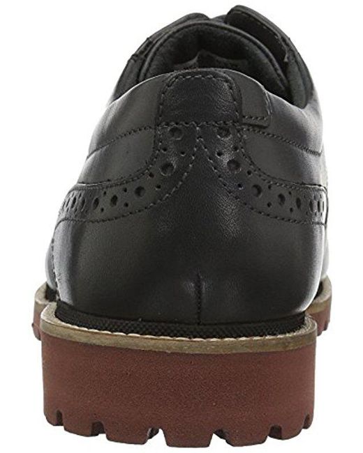 rockport marshall wingtip black