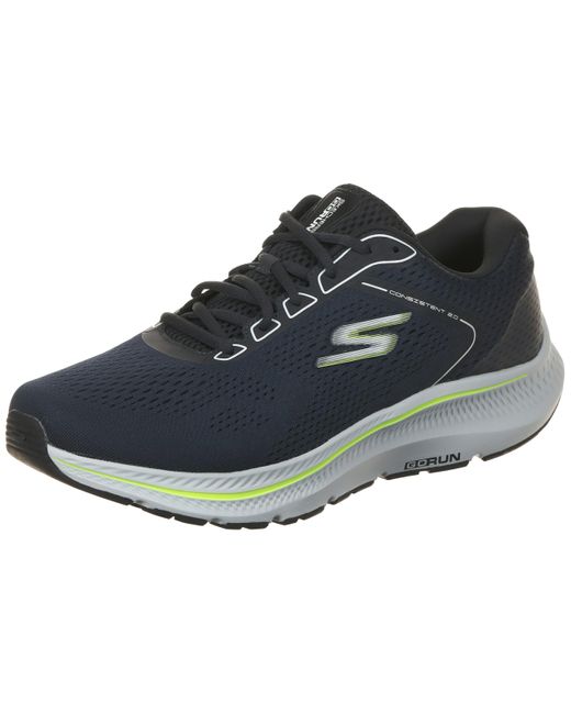 Skechers Blue Go Run Consistent 2.0 Mile Marker Sneaker for men