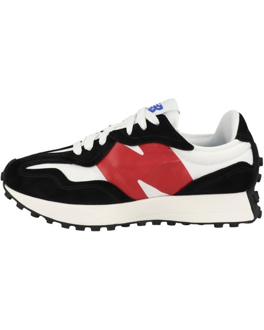 New Balance Red Erwachsene Sneaker Low U 327 Weiss 42
