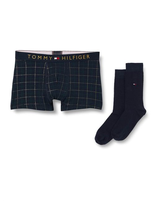 Ensemble Coffre et Chaussettes Maillot Tommy Hilfiger pour homme en coloris Blue