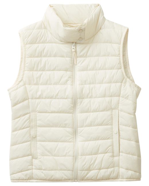 Benetton Natural 2twddj003 Weste Jacke