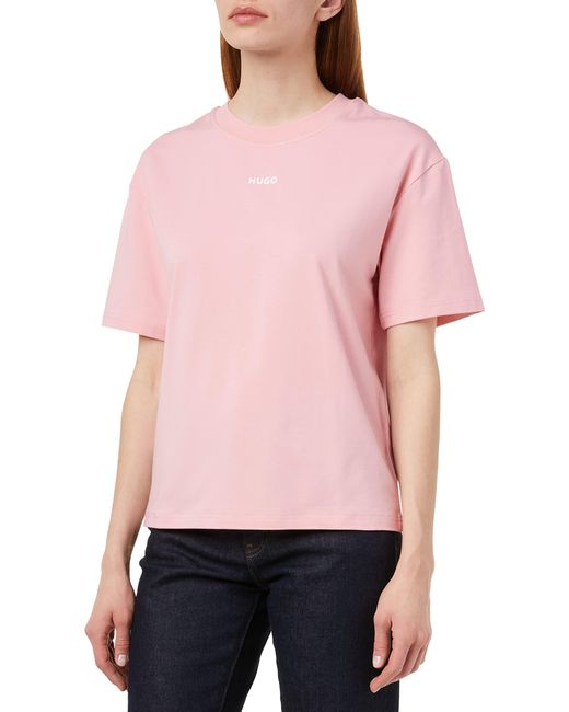 HUGO Pink Shuffle Loungewear_t Shirt
