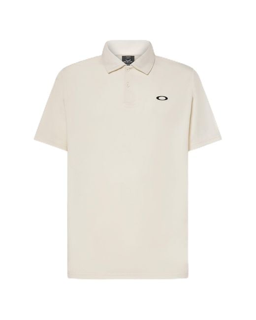 Oakley White Icon Thermo Nuclear Protect Recycled Polo for men