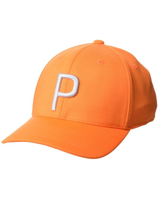 PUMA Golf P Cap Hut in Orange für Herren
