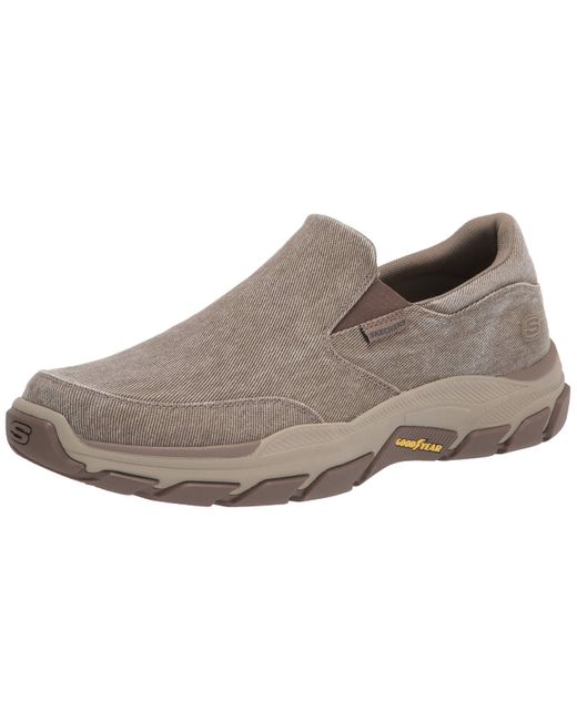 Skechers Black Usa Respected-fallston Canvas Slip On for men