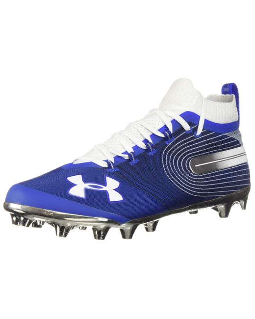 under armour spotlight cleats blue