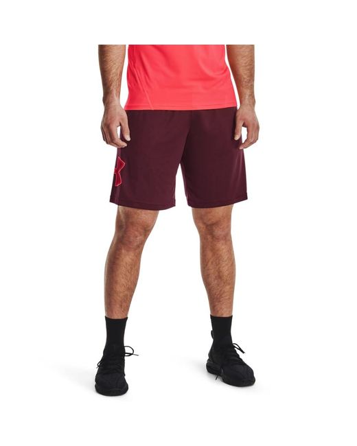 Under Armour Red Techtm Graphic Shorts for men