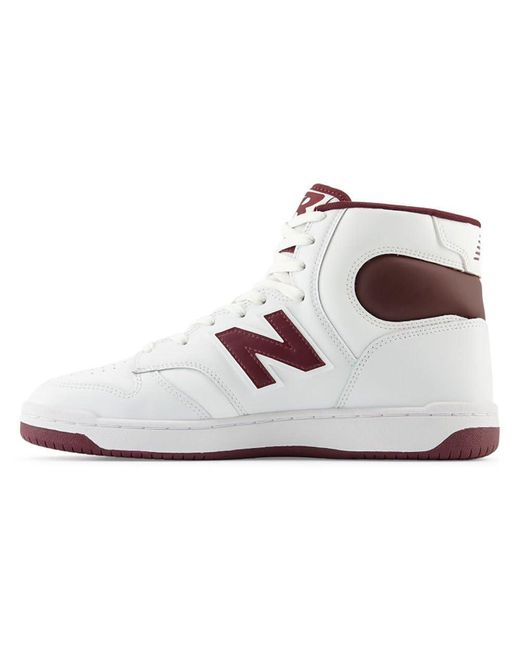New Balance Sports Shoes Bb480wbu Bb480v1 White for men