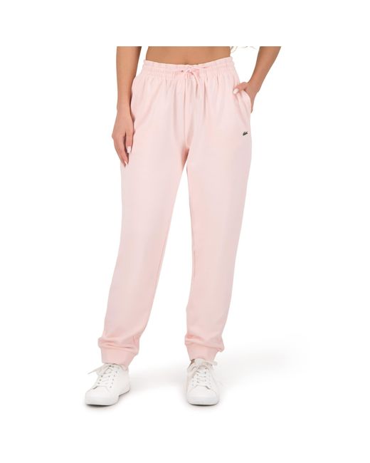 Lacoste Pink Xf9216 Jogging Bottoms