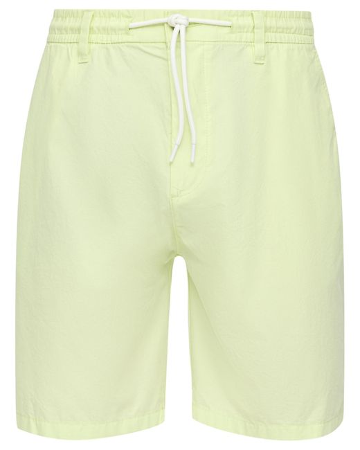 S.oliver Canvas Bermuda mit Tunnelzug in Yellow für Herren