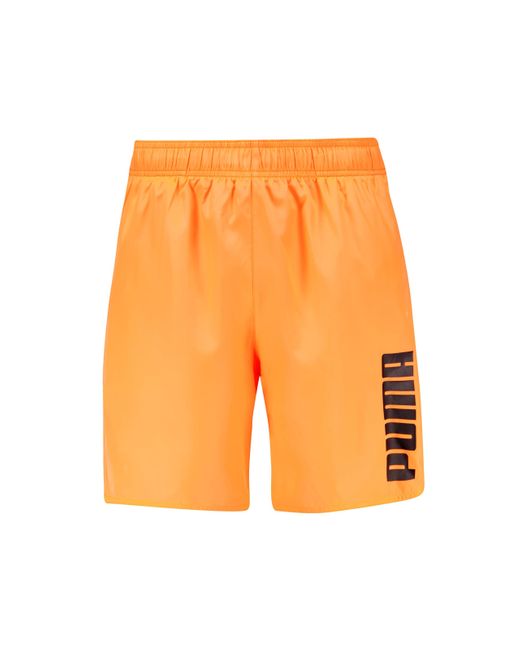 PUMA Orange Shorts Swimwear for men