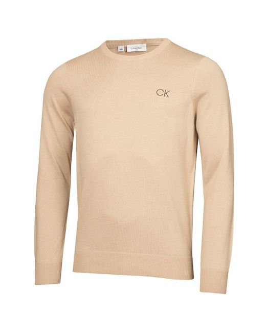 Calvin Klein Tour Sweater - Latté in Natural für Herren