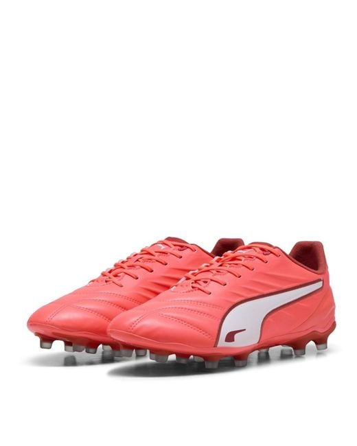 PUMA Red King Pro Fg/Ag Football Boots /Sun Struck
