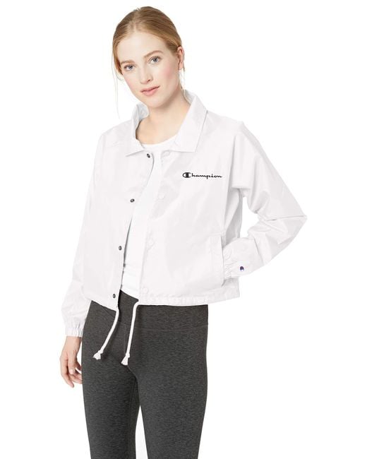 champion heritage coaches jacket