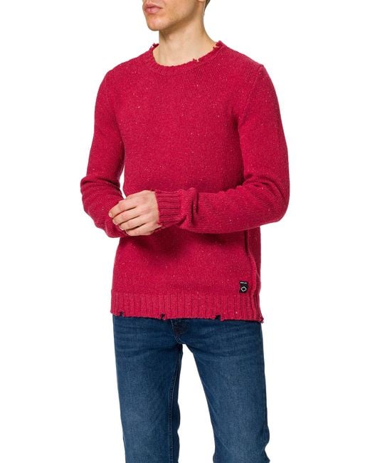 Replay Red Uk8252 Sweater for men