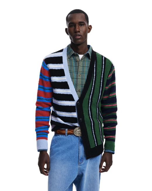 JERS_MIDSTRIPES di Desigual in Blue da Uomo