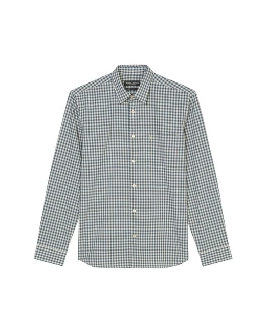 Marc O' Polo Marc OߴPolo Hemd aus Bio-Baumwolle kariert in Gray für Herren
