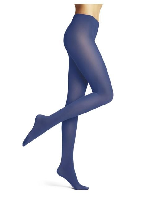 Falke Blue Pure Matt 50 DEN W Ti halb-Blickdicht einfarbig Strumpfhose