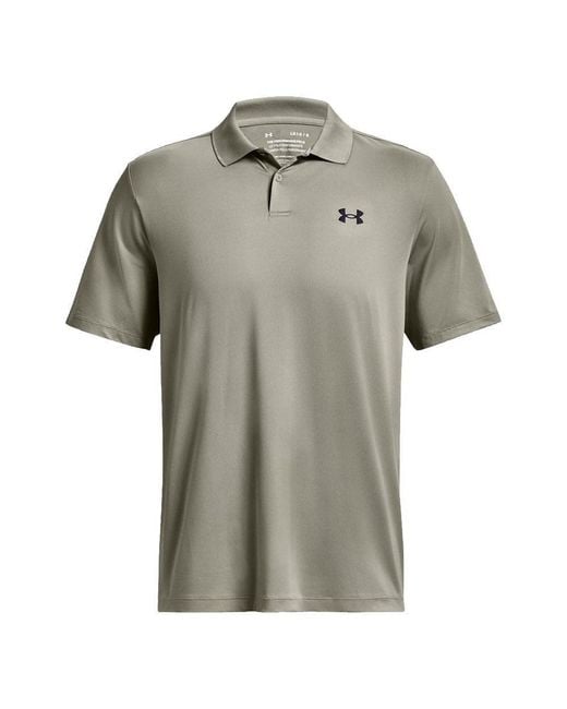 Under Armour Green Performance 3.0 Polo for men