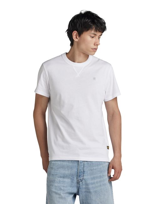 G-Star RAW White Nifous T-shirts for men