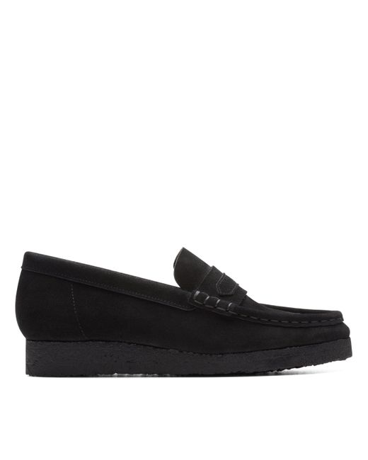 Mocassini da donna in pelle di Clarks in Black
