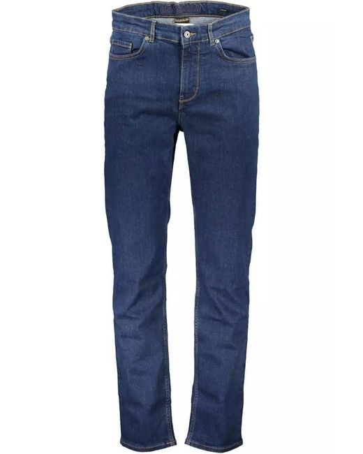 Blue Cotton Jeans & Pantalon pour homme Napapijri pour homme